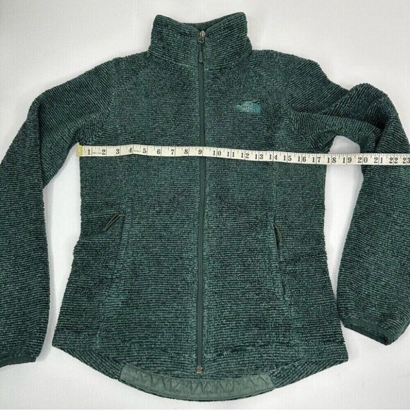 The North Face Women’s Green Osito 2 Full Zip Raschel Teddy Jacket XS/C34 - Picture 11 of 12